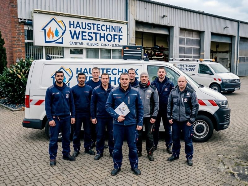 Haustechnik Westhoff - Sanitär Heizung Klima Elektro - 24/7 Notdienst - Mitarbeiter